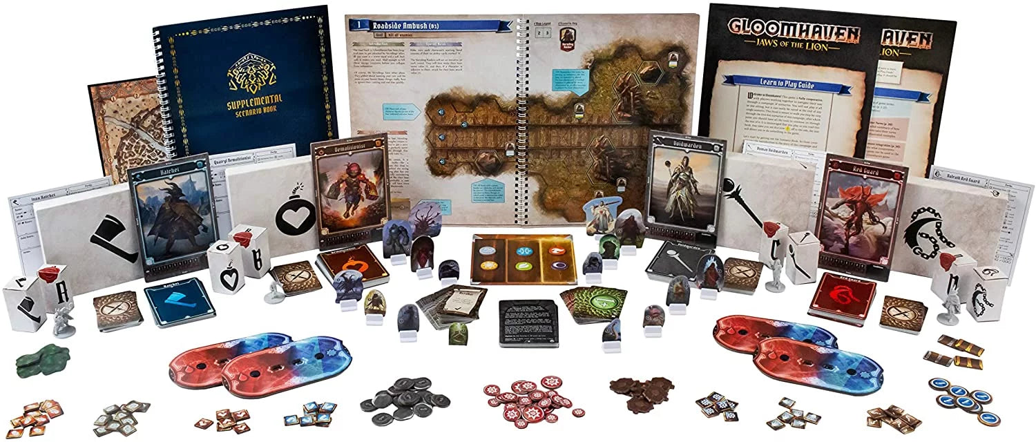 Gloomhaven: Jaws of The Lion Board Game J158