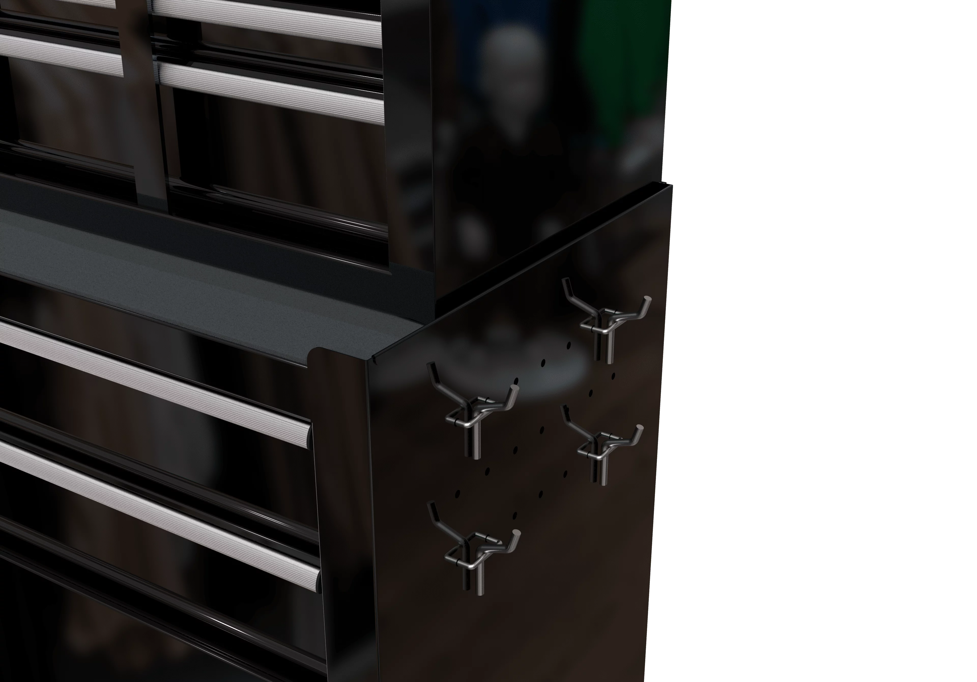 Blue 8-Drawer Rolling Tool Chest with Wheels and Lock Z60320