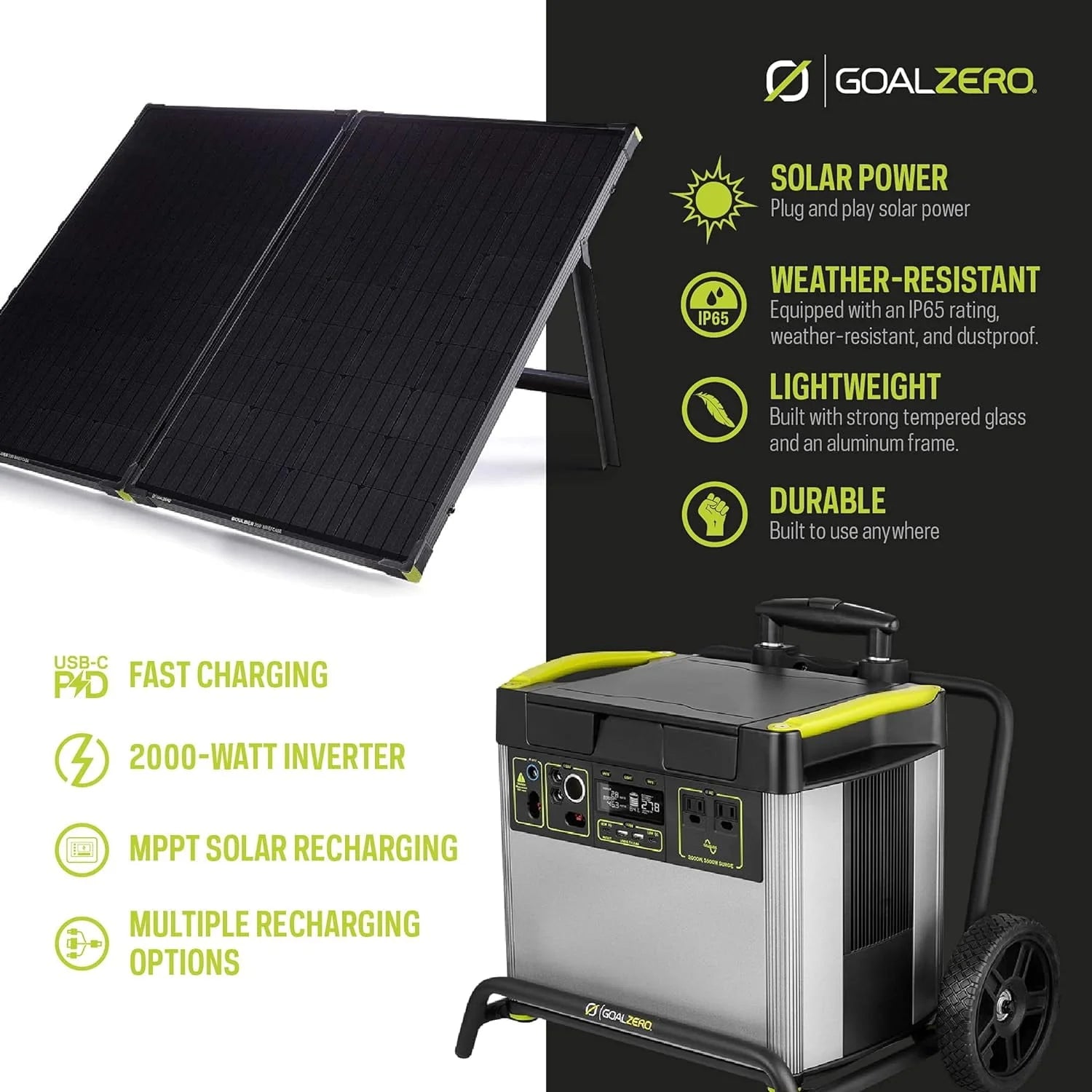 Goal Zero Yeti 3000X Portable Power Station 3032Wh J968