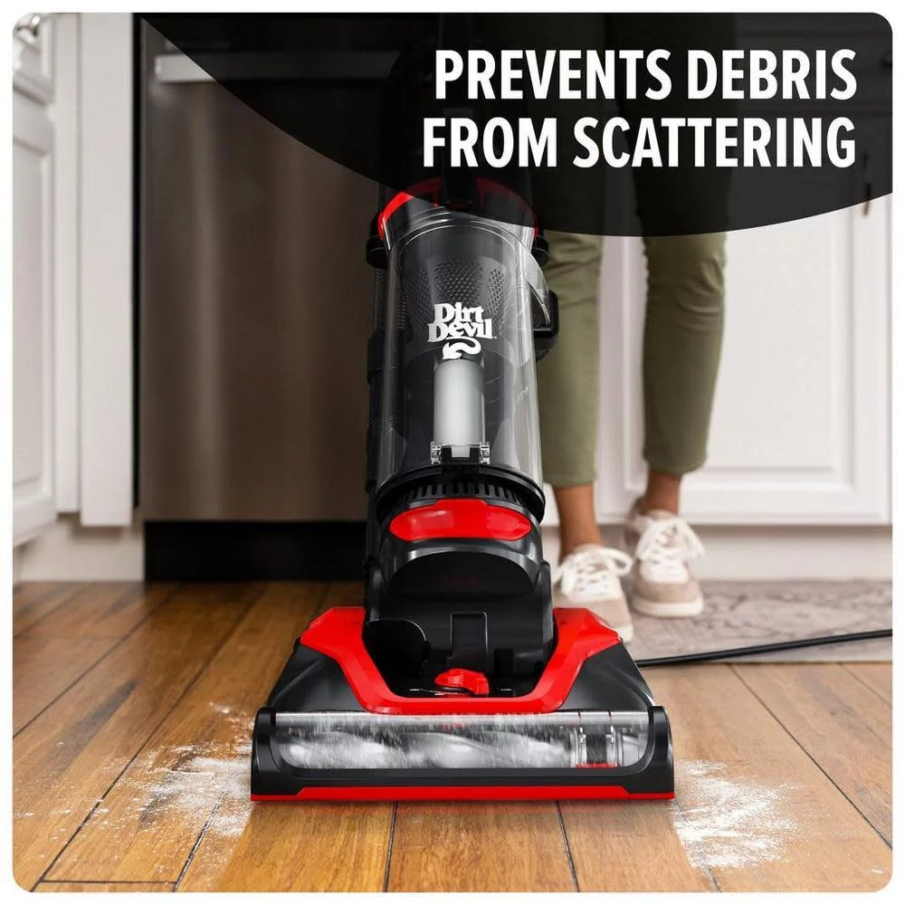 Dirt Devil Multi-Surface Extended Reach+ Bagless Upright Vacuum Cleaner T1339