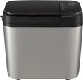 Panasonic bread maker: 2-lb capacity, makes gluten free bread, cake & dough, s/s & black | SD-R2550S