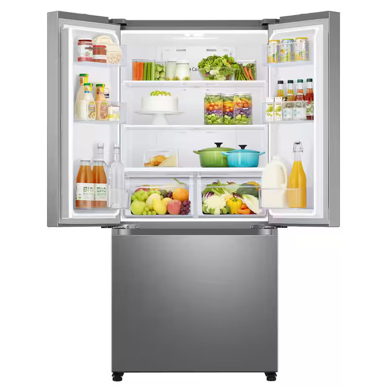 17.5 cu. ft. Counter Depth French Door Smart Refrigerator, Stainless Steel P831735