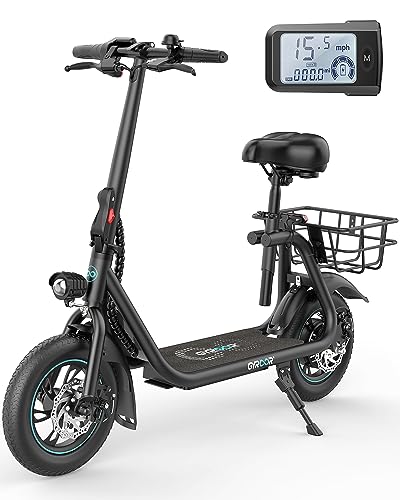 Gyroor Electric Scooter for Adults, 450W Motor, 20-25 Mile Range H54271