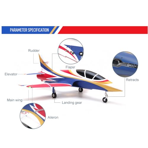 FMS RC Jets 70mm Viper V2 EDF Navy Blue RC Airplane PNP J224543