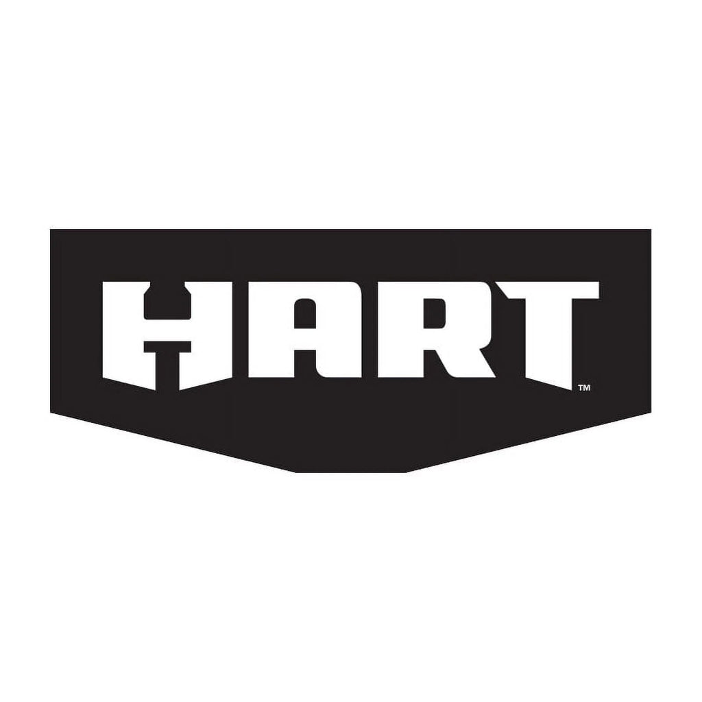 HART 80-Volt 30-inch Lithium-Ion Riding Lawn Mower Kit with Super Charger D621388
