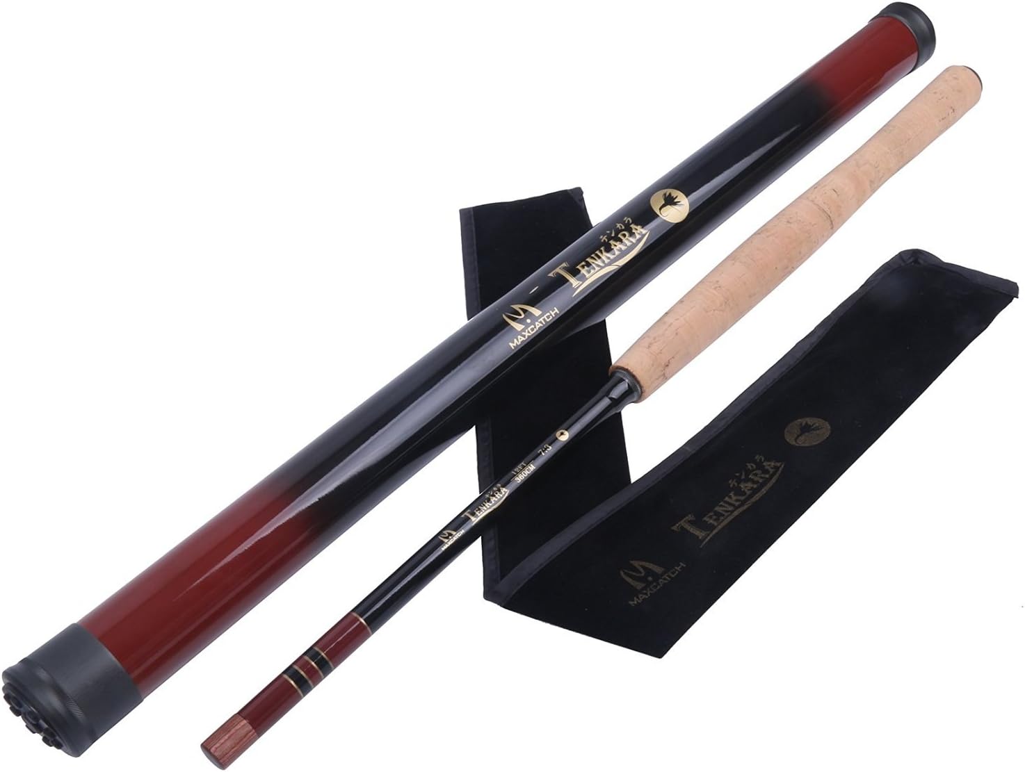 M MAXIMUMCATCH Maxcatch Tenkara Fishing Rod and Combo 9-13ft Triple Zoom G376