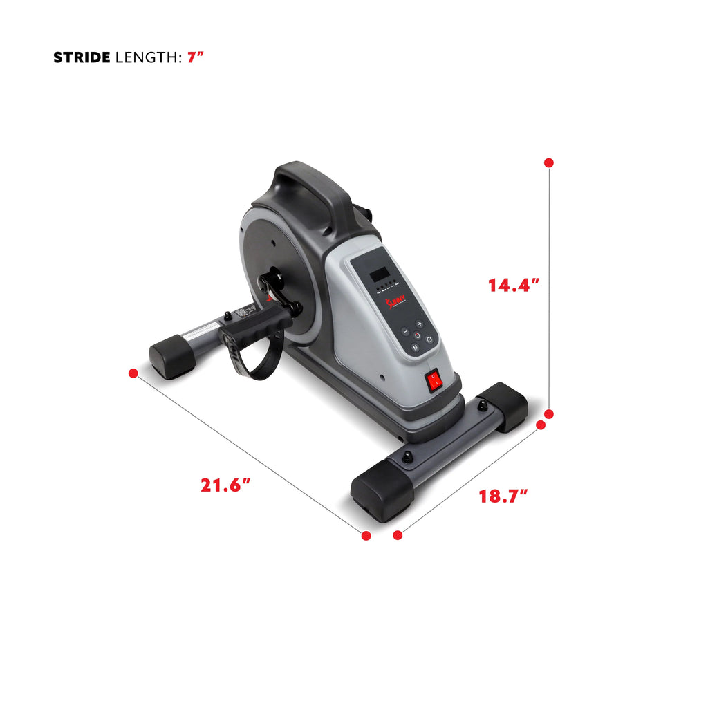 Sunny Health & Fitness Electromagnetic Mini Exercise Bike S259