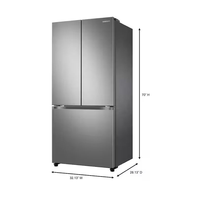 17.5 cu. ft. Counter Depth French Door Smart Refrigerator, Stainless Steel P831735
