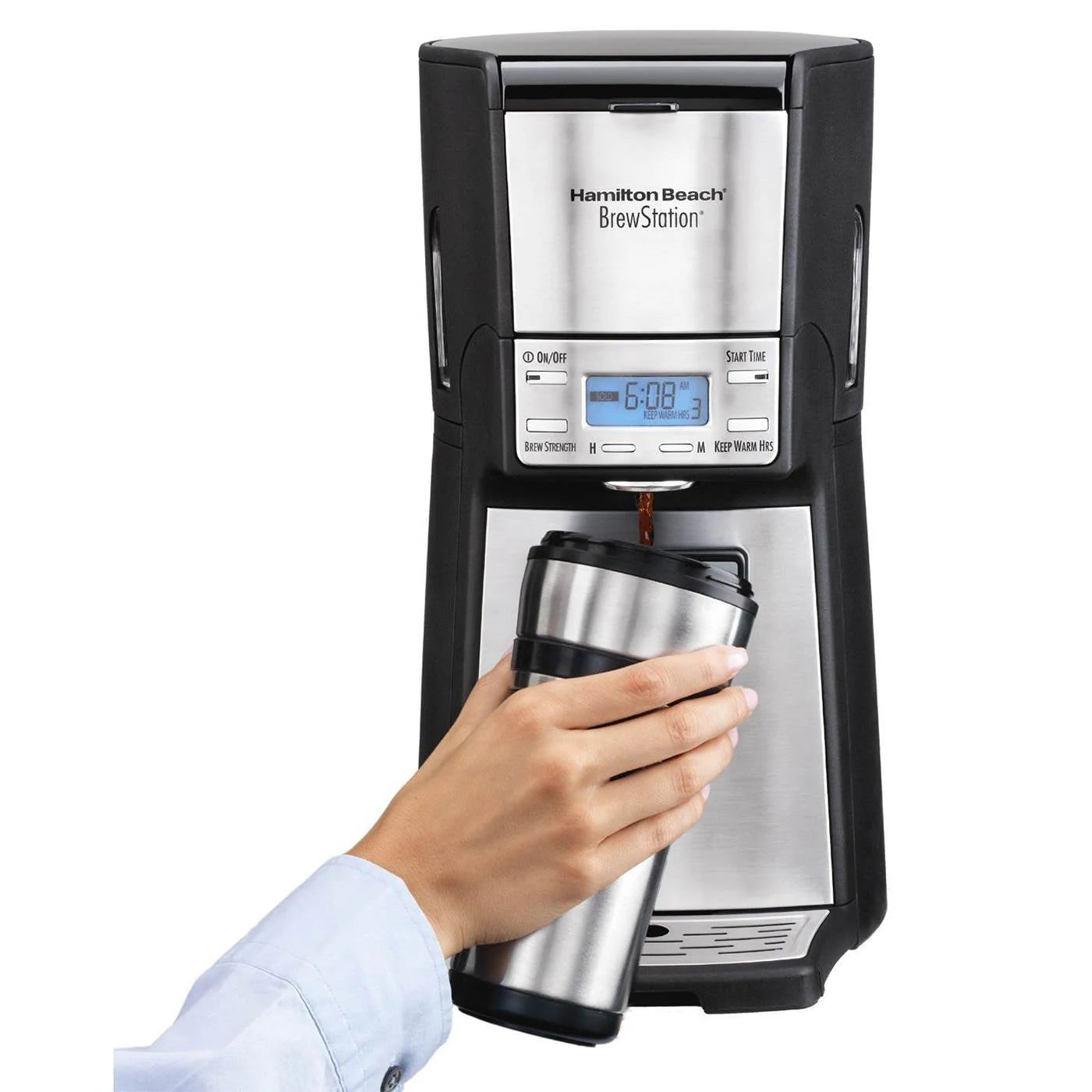 Hamilton Beach BrewStation Summit 12 Cup Programmable Coffee Maker 48465 N183