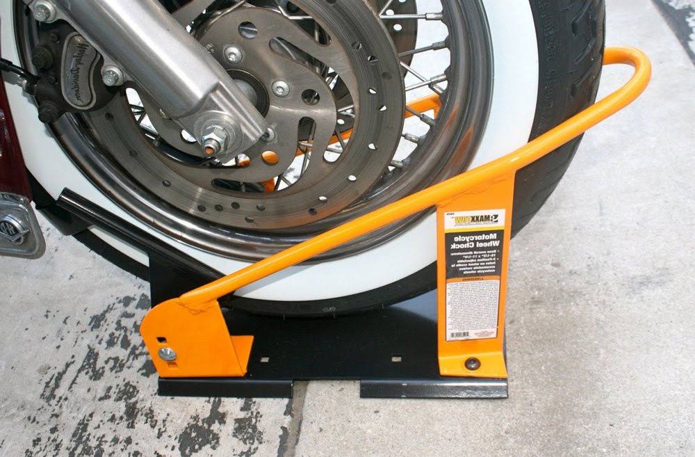 Pittsburgh Motorcycle 1800 lb. Capacity Wheel Chock Q3241