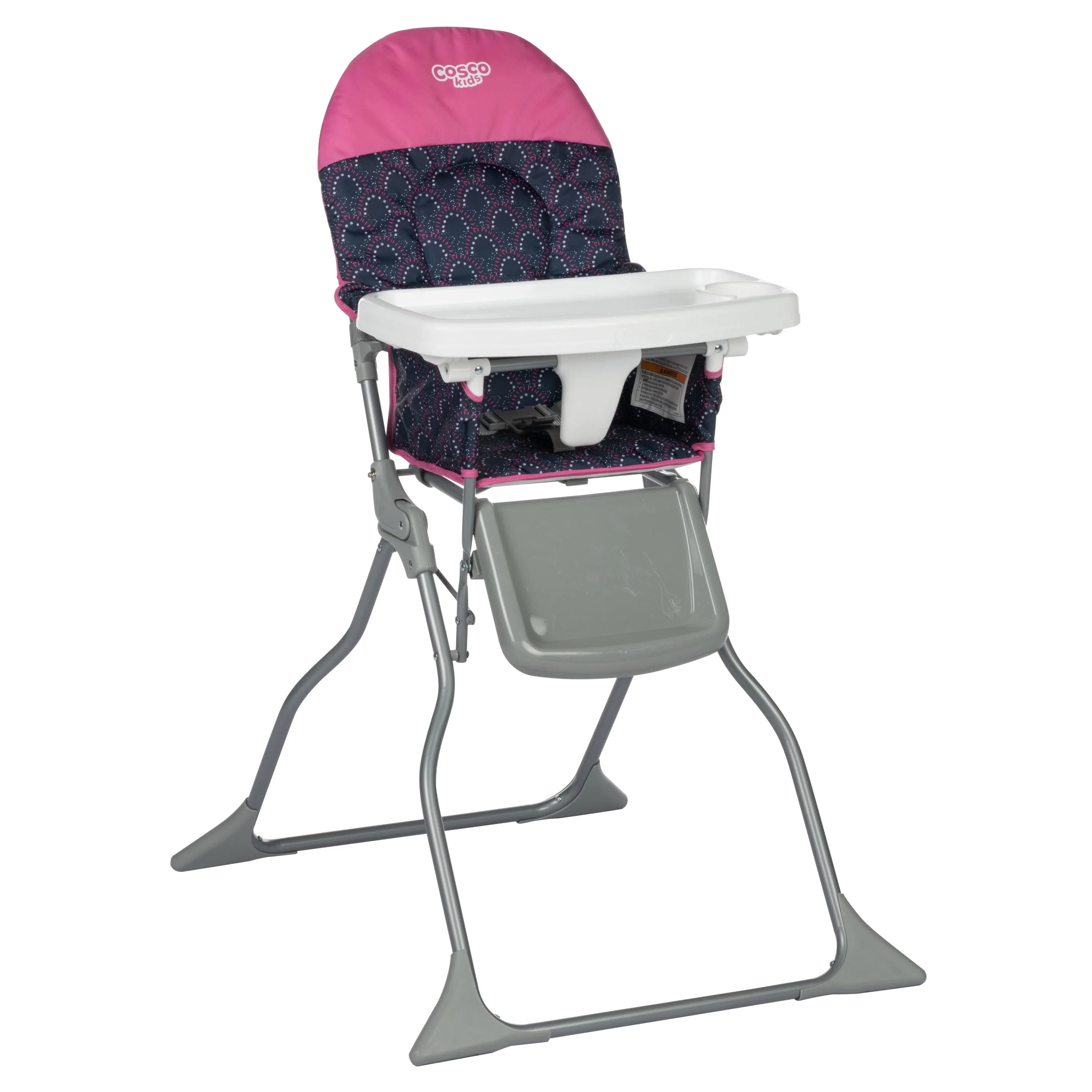 Cosco Kids Simple Fold High Chair, Noir Dot G88620