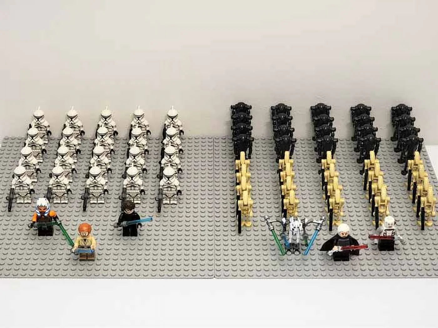 Star Wars Mandalorian Clone Wars Battle Minifigures General Grievous Obi Wan Kenobi Toys J49309