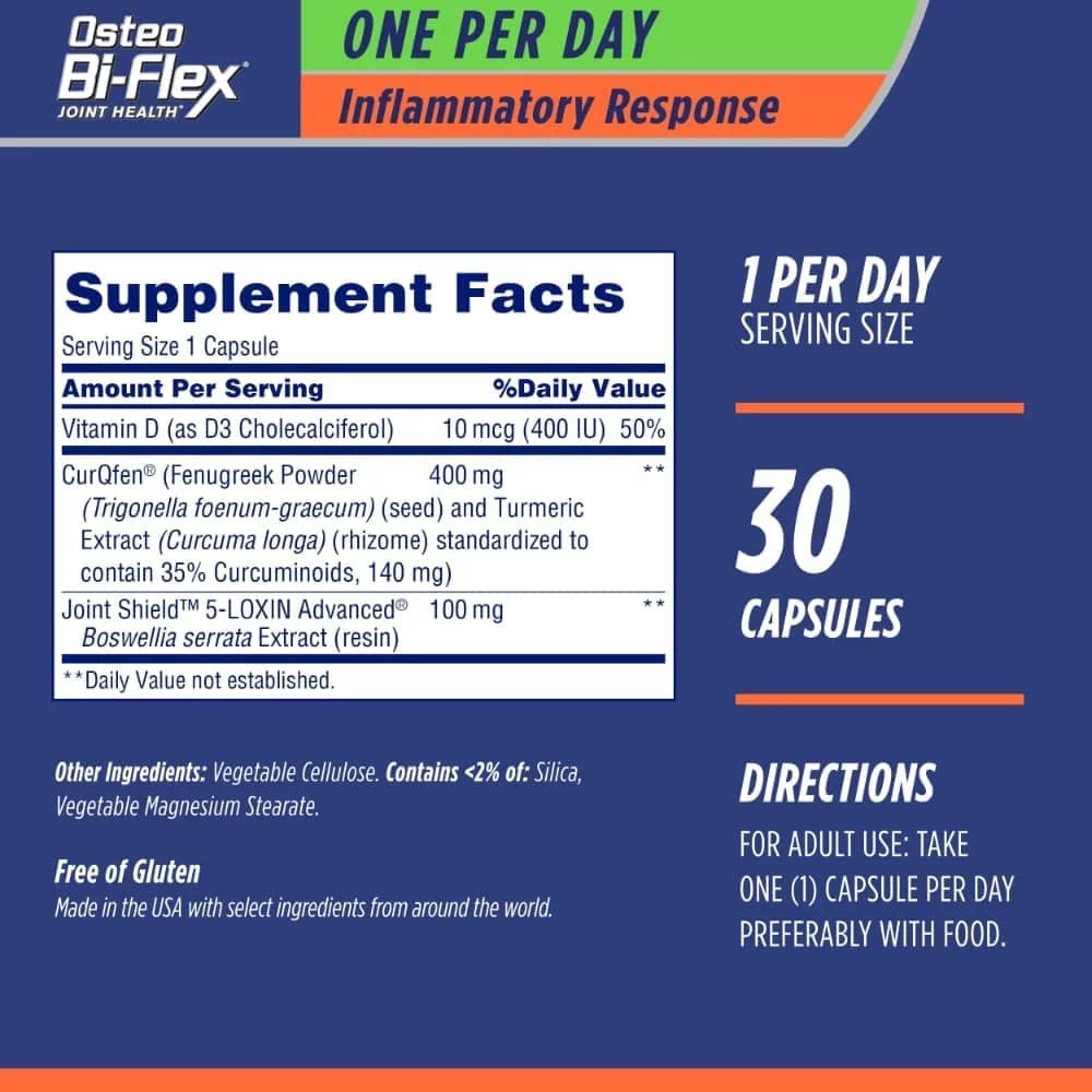 Osteo Bi-Flex 1,500mg Glucosamine HCl Tablets, 200 ct. (2 Pack) N11817