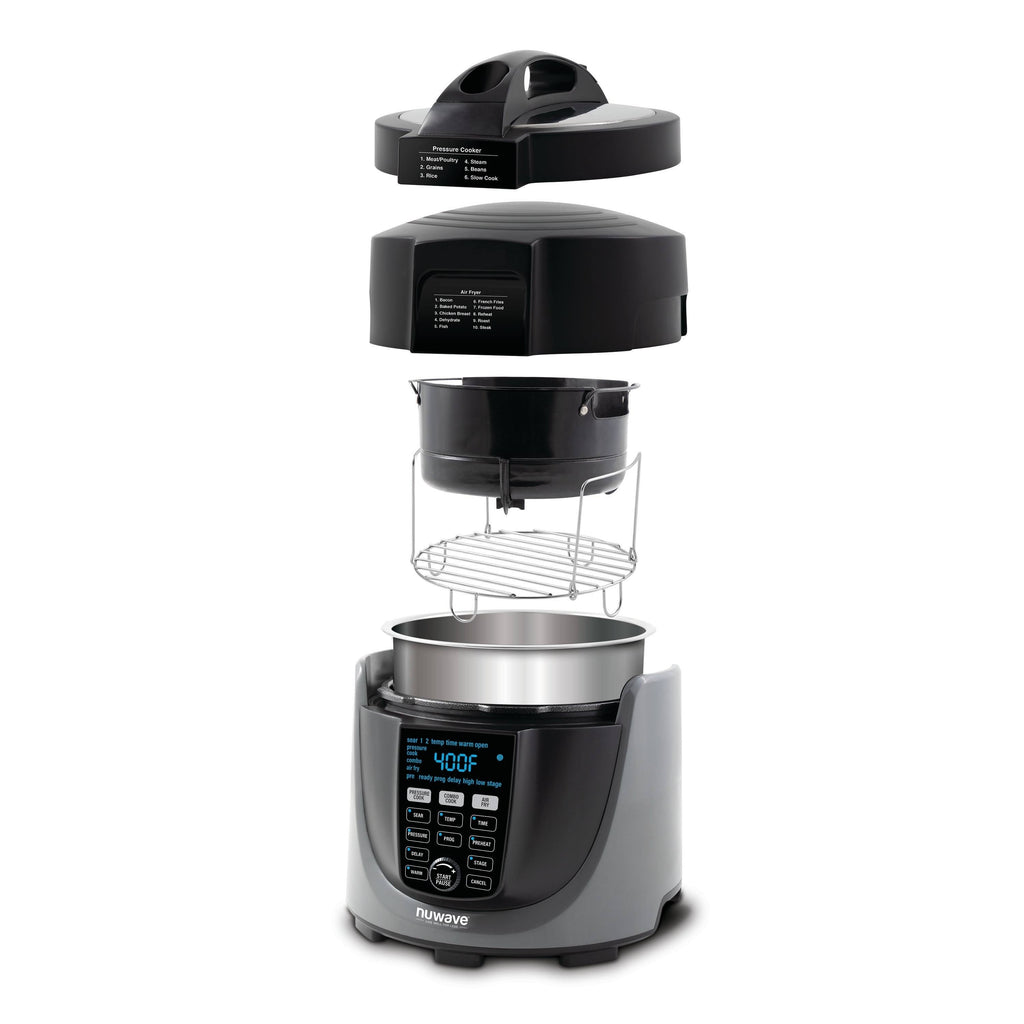 NuWave Duet Pressure Cooker Air Fryer Combo, 6 qt V48504