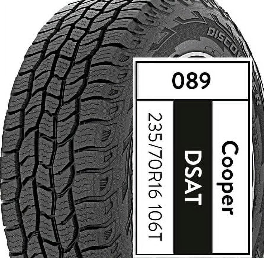 Cooper Discoverer All-Terrain 235/70R16 106T Tire F684