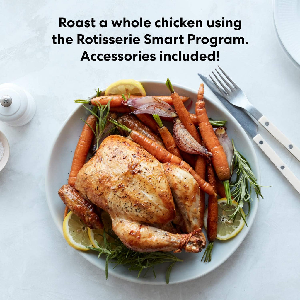 Instant Vortex Pro 10 Quart Air Fryer Rotisserie Convection Oven, Stainless Steel L59246