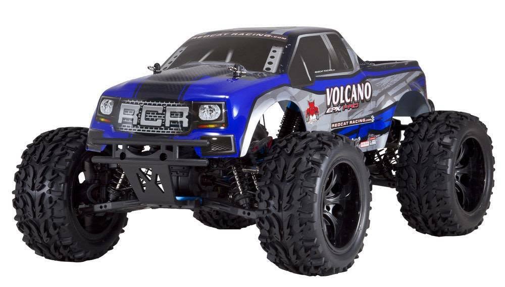 Redcat Racing Volcano EPX 1/10 Electric Monster Truck Blue No Battery or Charger