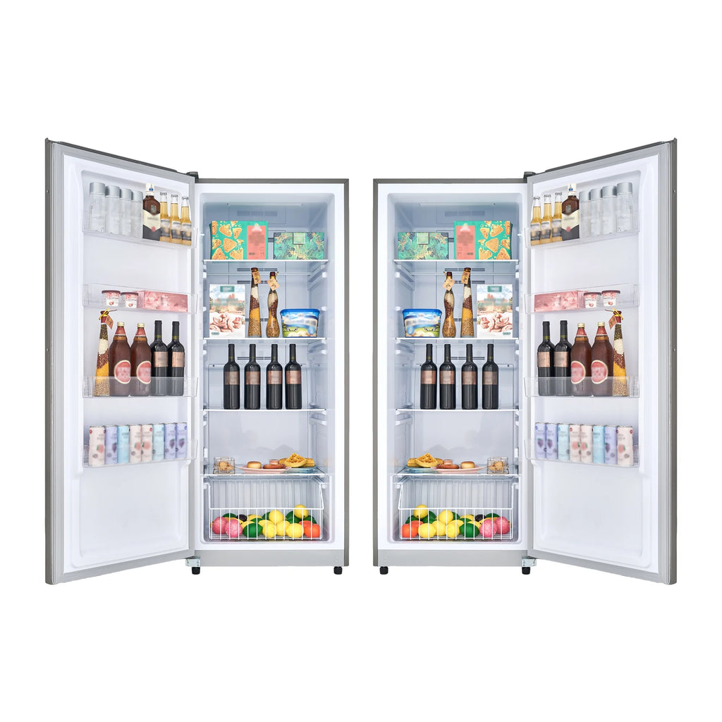 Conserv 17 cu. ft Convertible Upright Freezer/Refrigerator Stainless B878