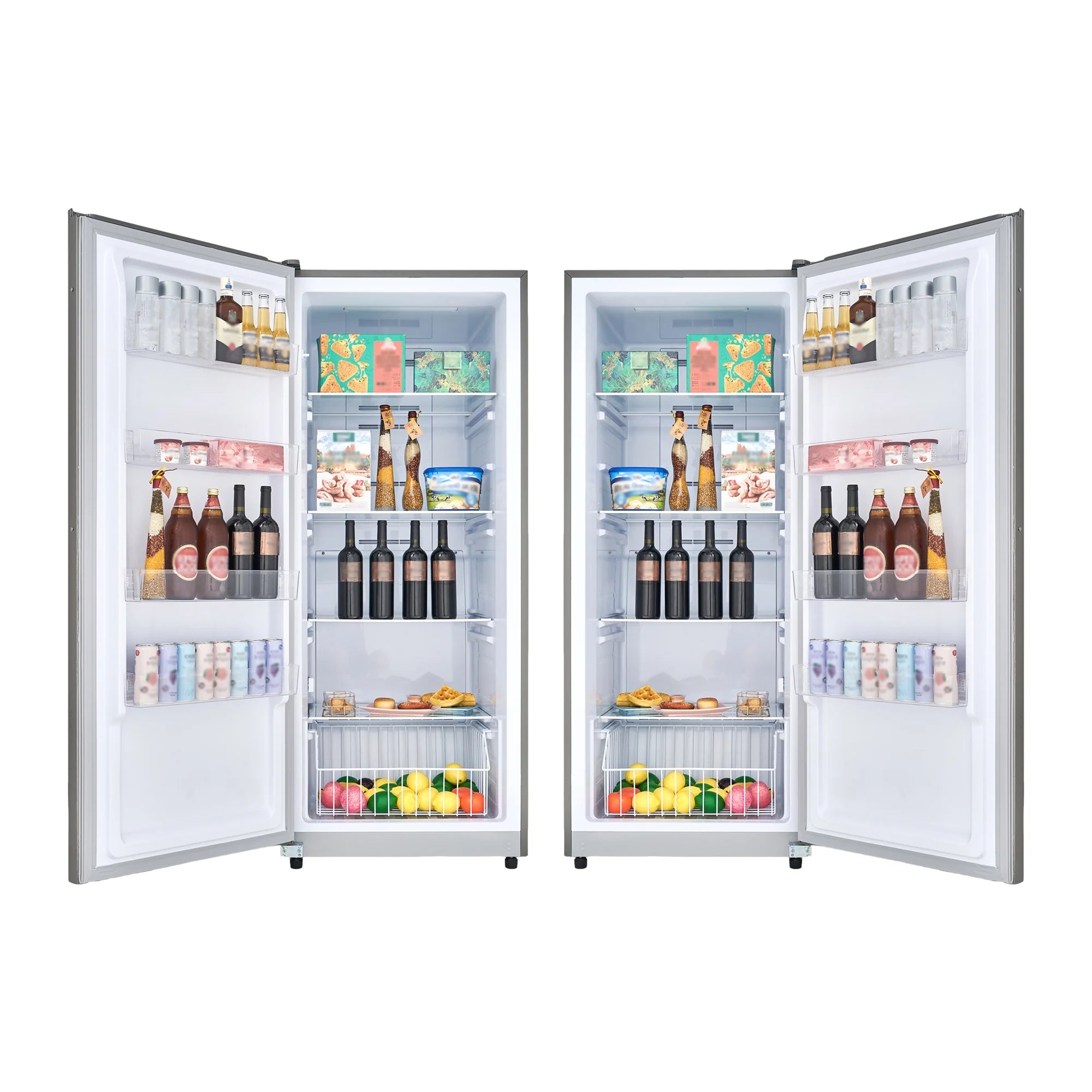 Conserv 17 cu. ft Convertible Upright Freezer/Refrigerator Stainless B878