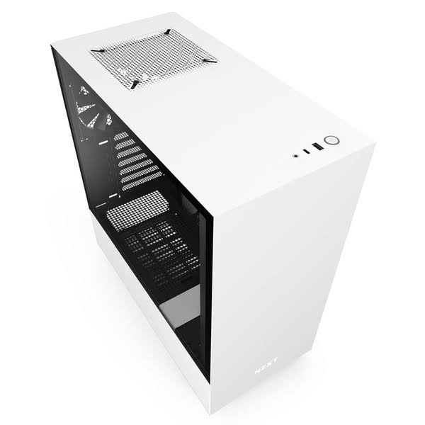 NZXT H510 Midi ATX Tower White H33839