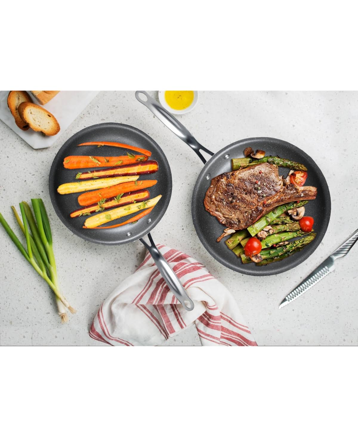 Granite Stone 20 Piece Nonstick Cookware and Bakeware Set F248