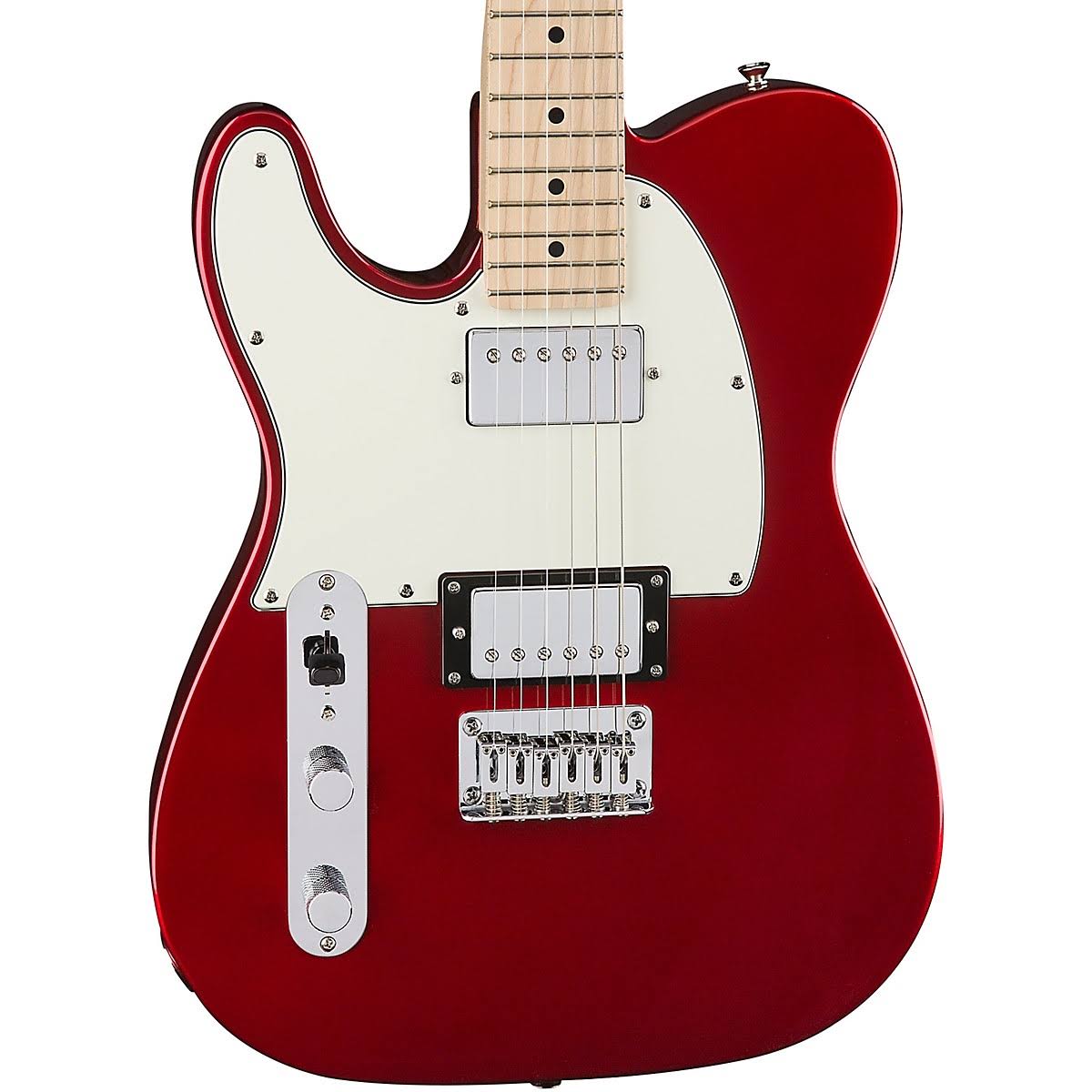 Squier Contemporary Telecaster HH Left-Handed Dark Metallic Red F688