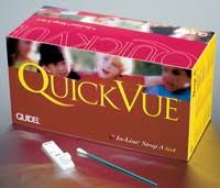 Quidel QuickVue In-Line Strep A Test, 25 Count W30705