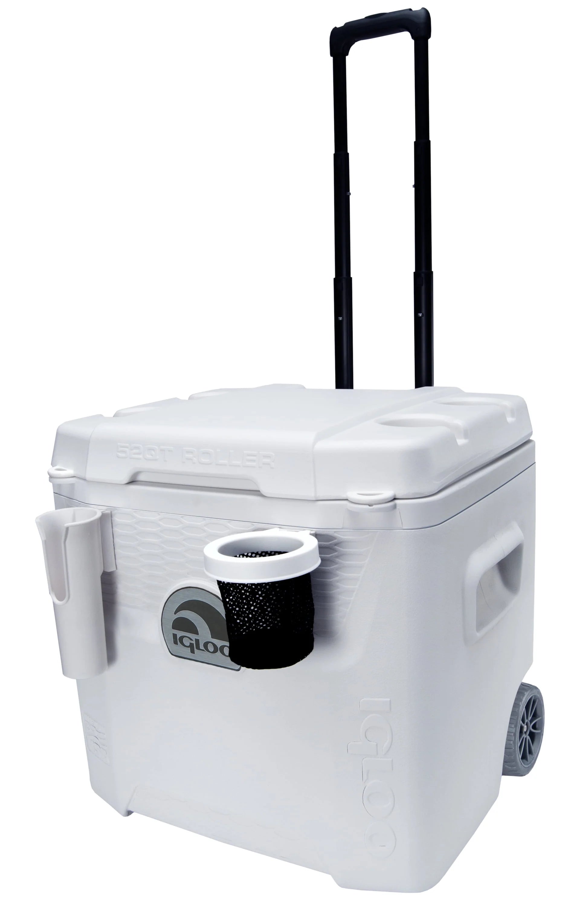 Igloo 52 QT 5-Day Marine Cooler with Wheels, White O609