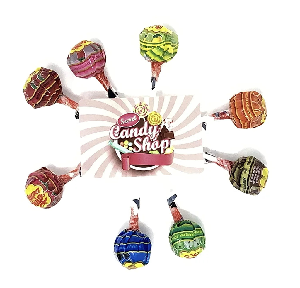 Chupa Chups Lollipops Assorted Flavors 2LB Bulk Candy J8221