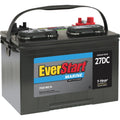 EverStart Lead Acid Marine & RV Deep Cycle Battery, Group Size 27DC 12 Volt, 740 MCA