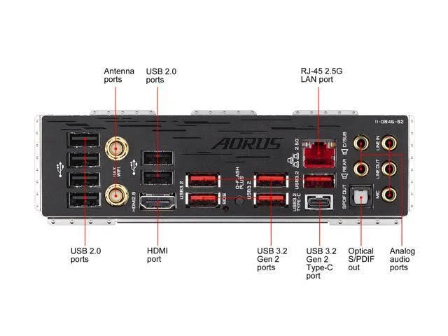 Gigabyte B550 Aorus Master AMD AM4 ATX Motherboard K693