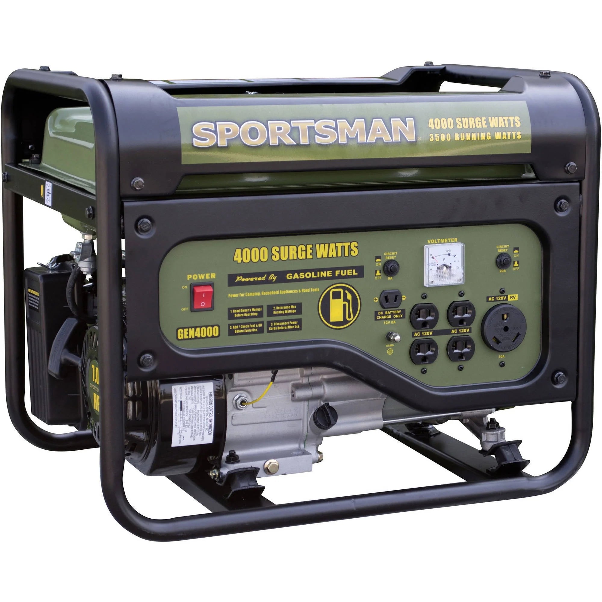 Sportsman Gasoline 4000W Portable Generator T970