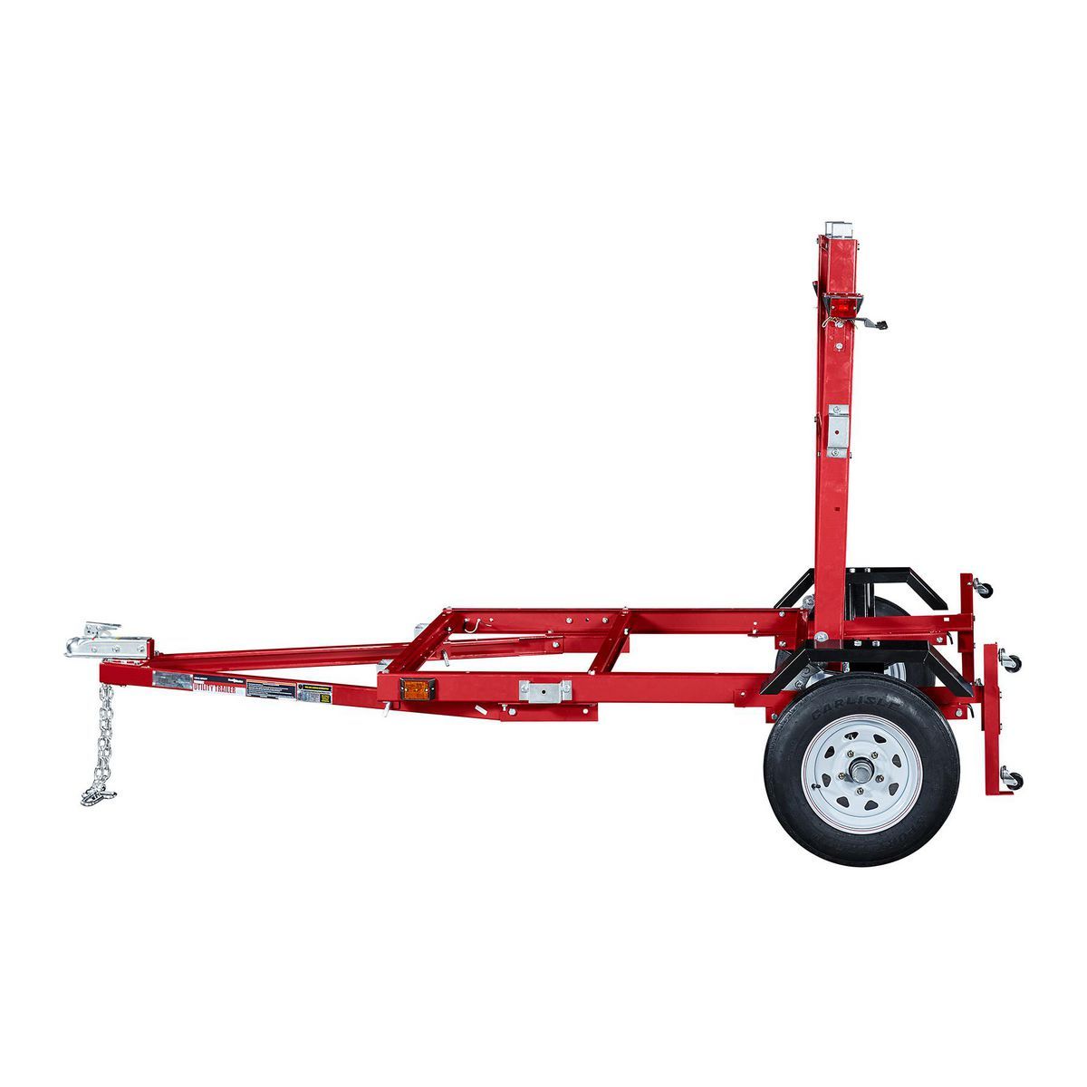 HAUL-MASTER 1720 lb. Capacity 4 ft. x 8 ft. Folding Trailer K33488