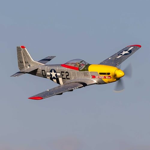 E-flite UMX P-51D Detroit Miss BNF Basic RC Airplane EFLU7350 E59462
