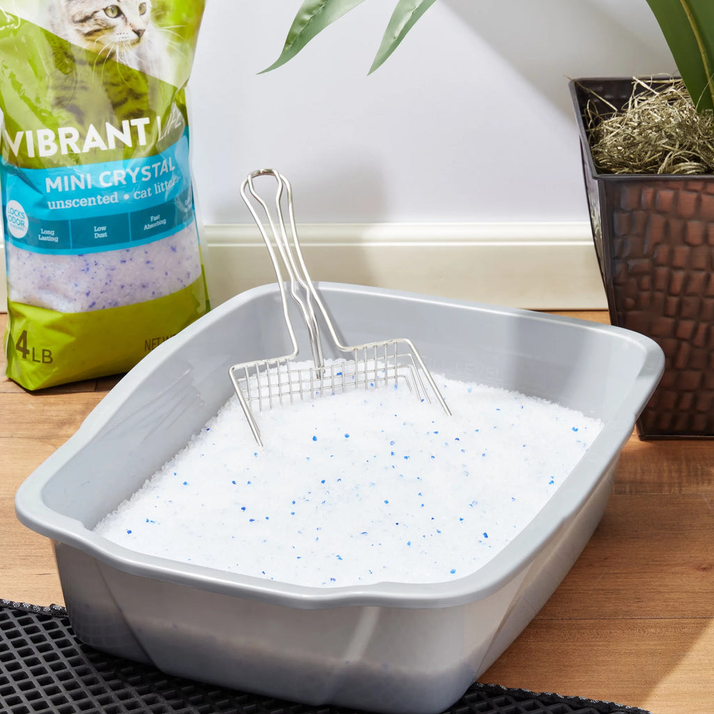 Vibrant Life Mini Crystal Unscented Cat Litter, 4 lb J349298