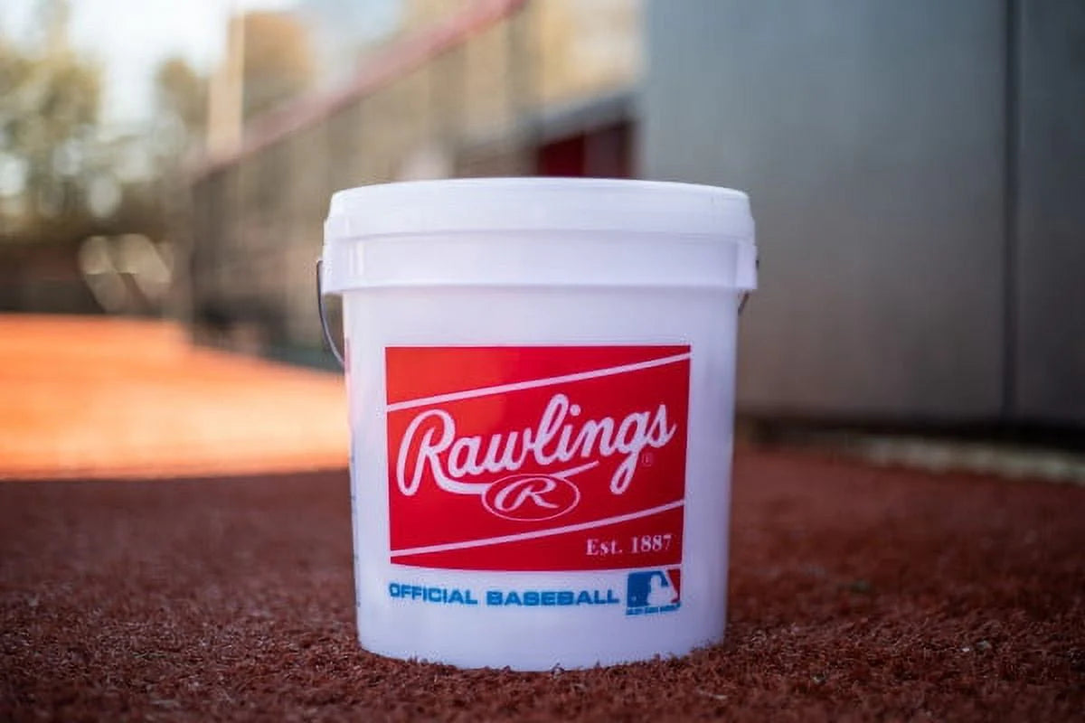 Rawlings Bucket of Official League Recreational Grade OLB3 Baseballs (24 Pack) T5639