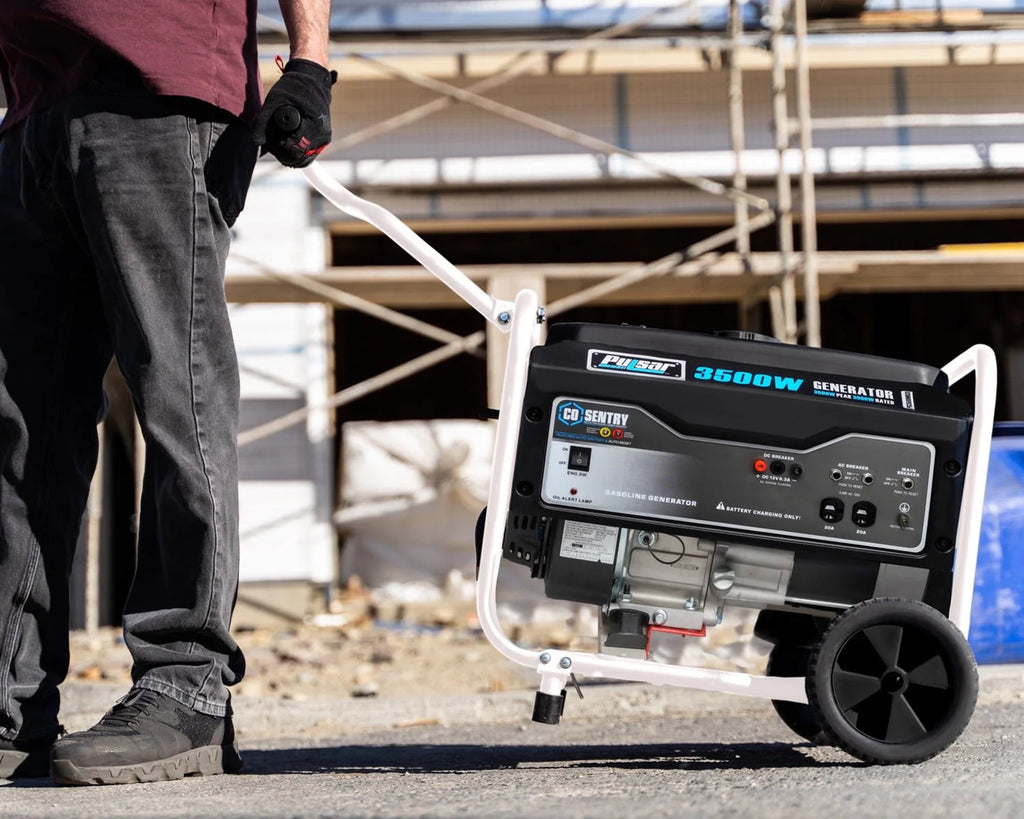 Pulsar 3500-Watt Gasoline Generator with CO Sentry G231387