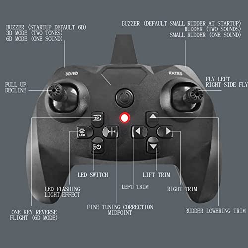 RC Plane SU35 Jet Aircraft RTF 4CH Brushless with 3D/6D Stunt Function M4939