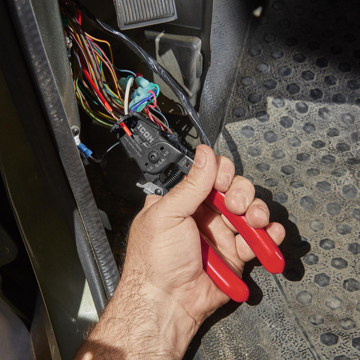 ICON 7 in. Inline Wire Stripper and Cutter C7306