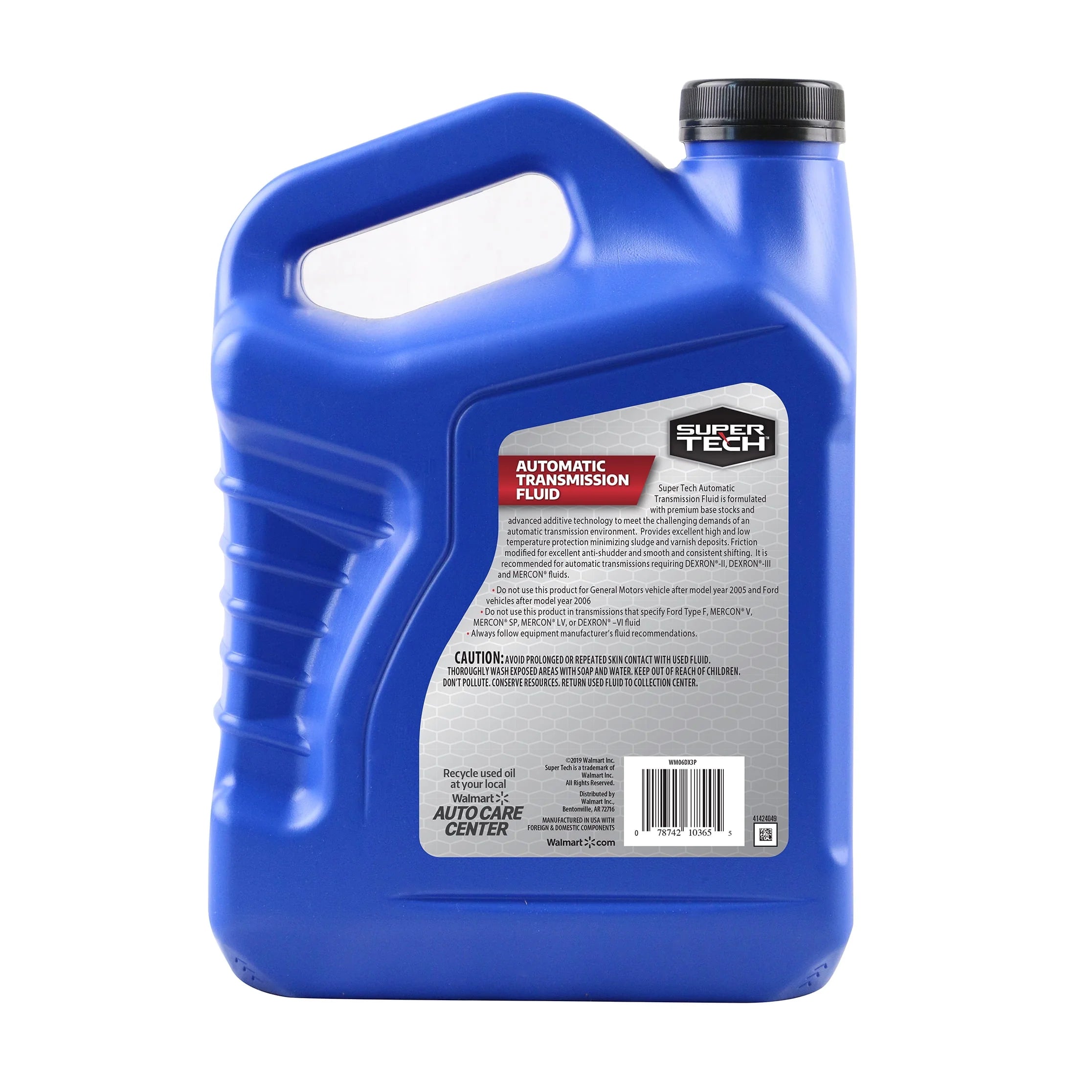 Super Tech Automatic Transmission Fluid, 1 Gallon O295
