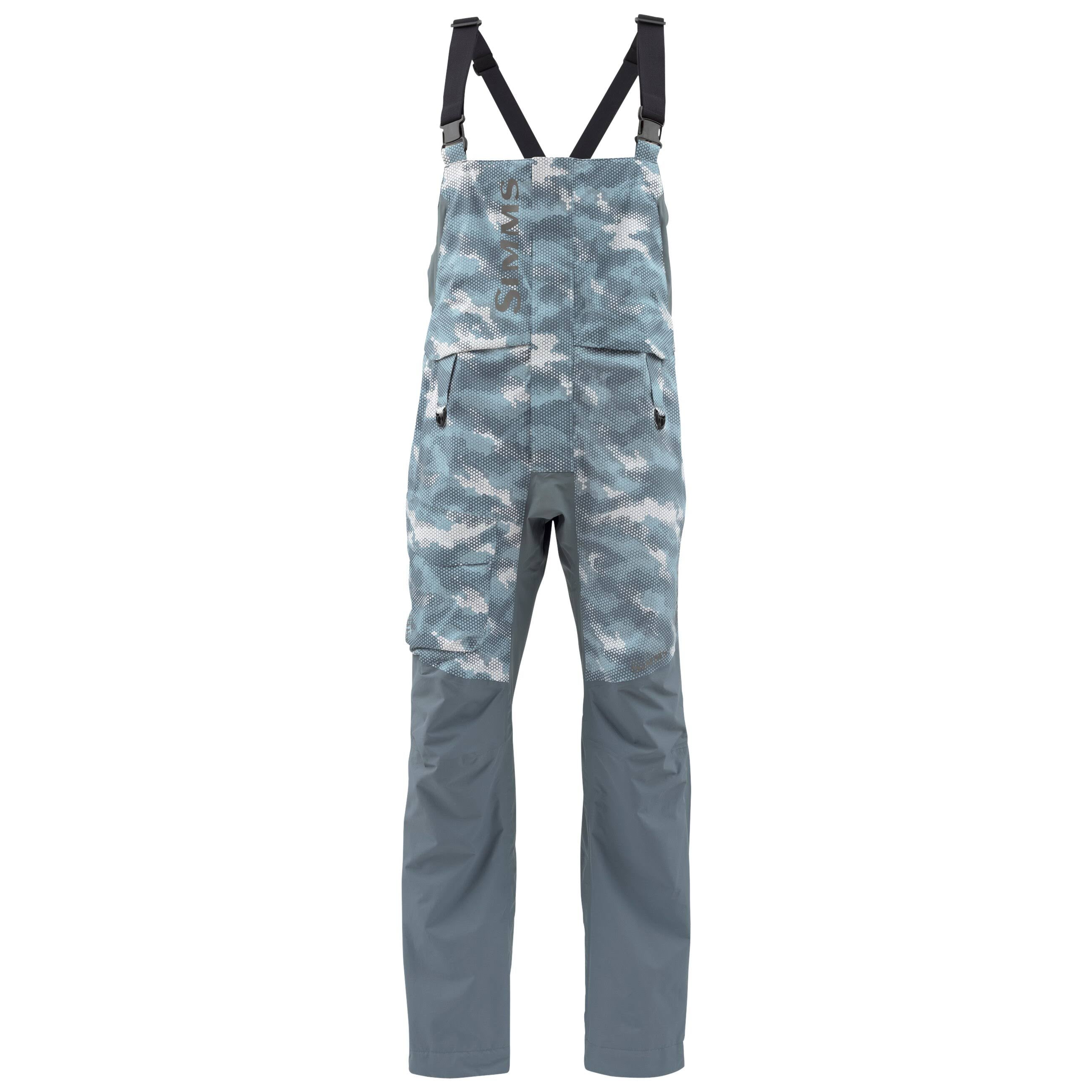 Simms Challenger Bib - S Hex Camo Storm