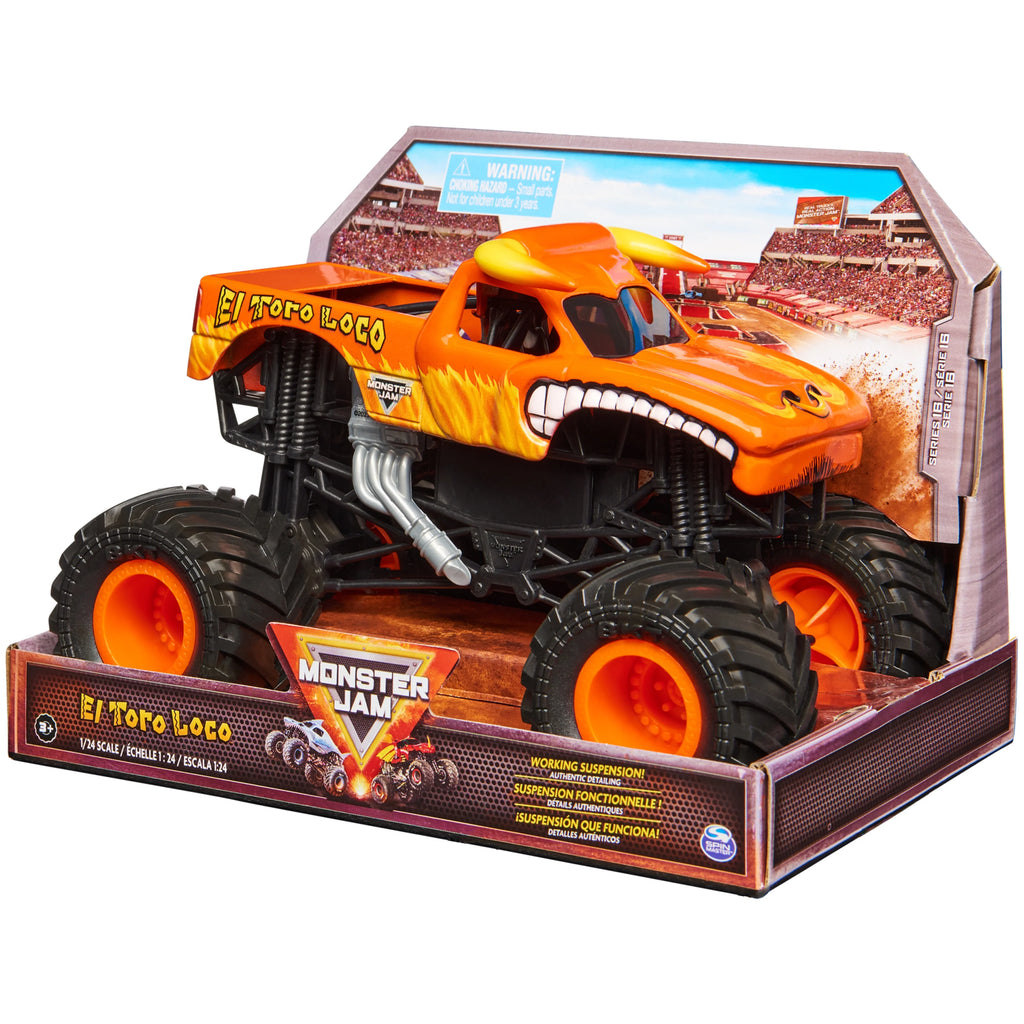 Monster Jam El Toro Loco 1:24 Die-Cast Monster Truck R8550