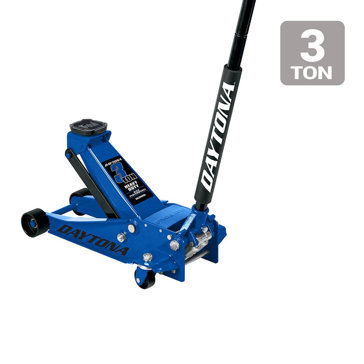 Daytona 3 Ton Professional Rapid Pump Floor Jack - Blue 56642