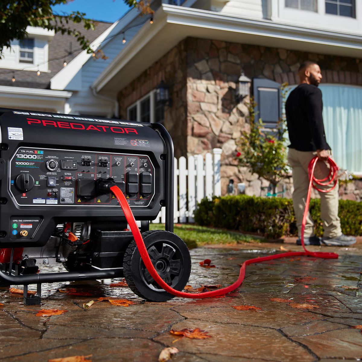 PREDATOR 25 ft. 30 Amp 125/250V Generator Extension Cord R557819