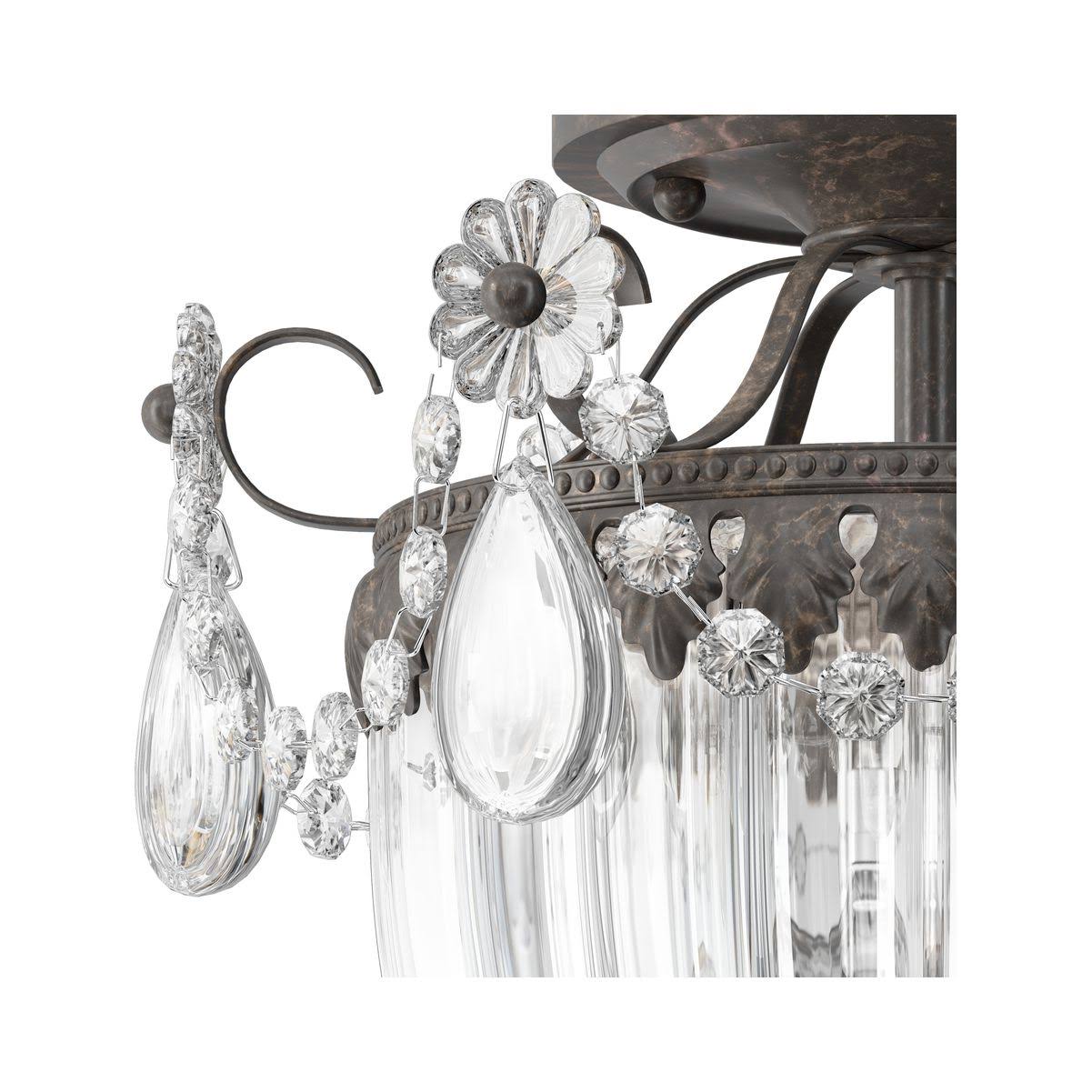 Schonbek Bagatelle 3-Light Semi Flush Mount A443