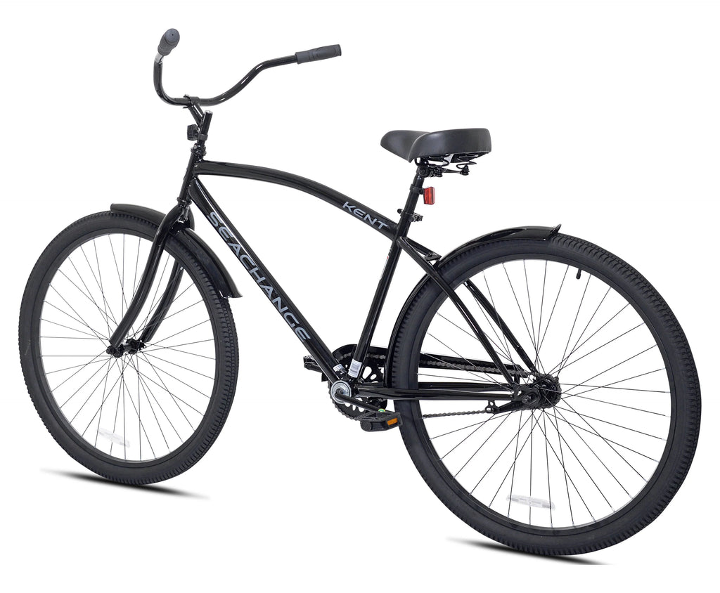 Kent Bicycle 29 Men's Seachange Beach Cruiser, Black C865