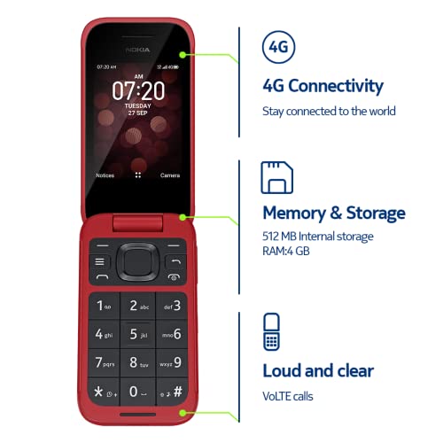 Nokia 2780 Flip Unlocked Black D528114