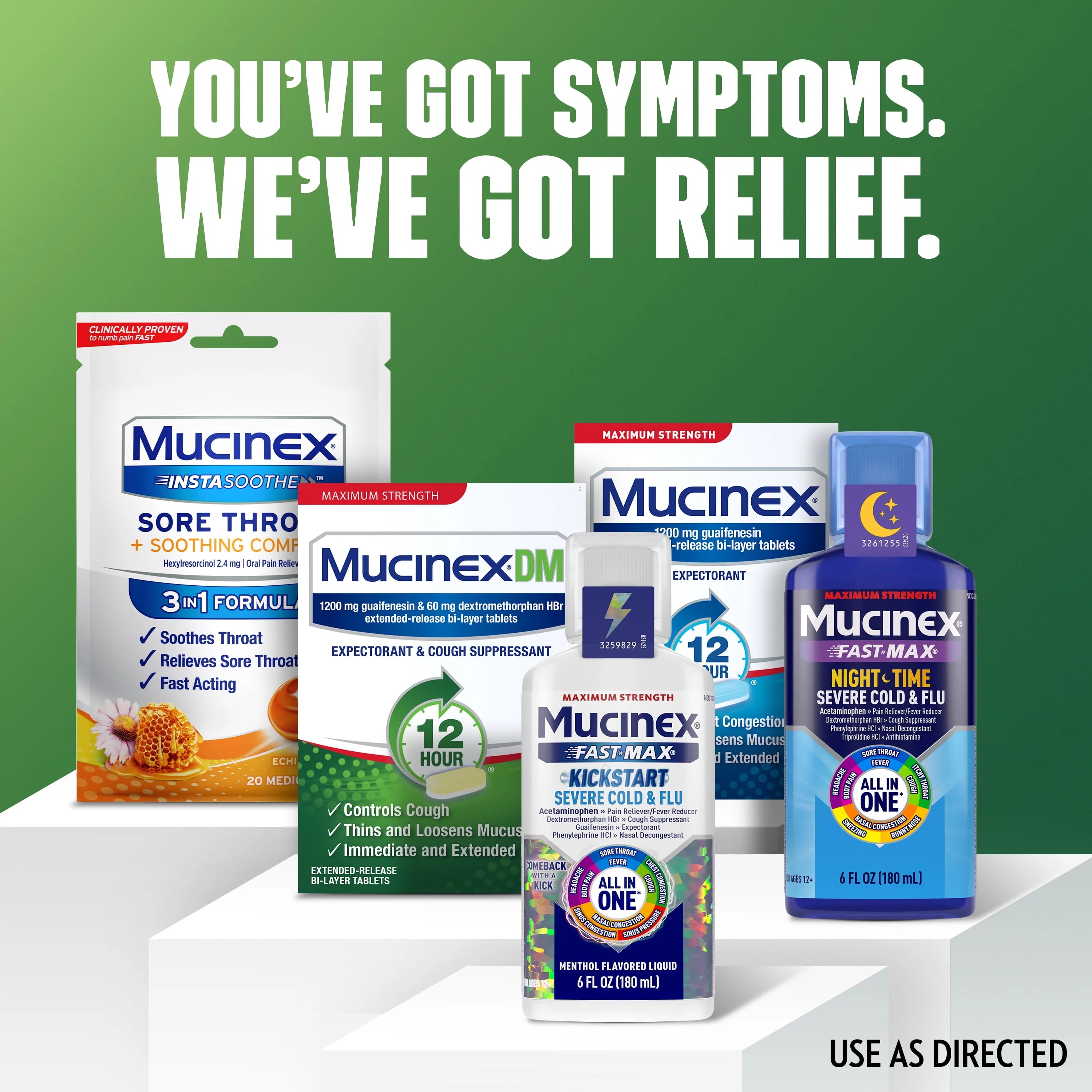 Mucinex 12 Hour Relief DM Cough Medicine, 20 Tablets I959