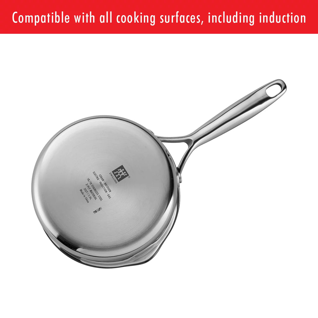 ZWILLING Energy Plus 10-pc Stainless Steel Ceramic Nonstick Cookware Set U8438