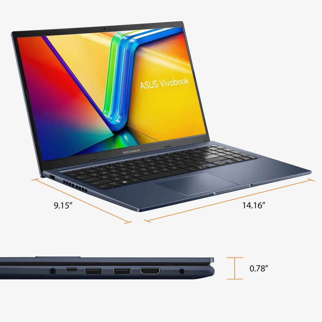 ASUS Vivobook 15 Touch Laptop, Intel Core i7, 16GB RAM, 512GB SSD, Windows 11 Y860